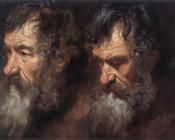 安东尼 凡 戴克 : Studies of a Man's Head